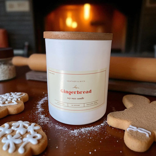 Gingerbread Soy Wax Candle 220g